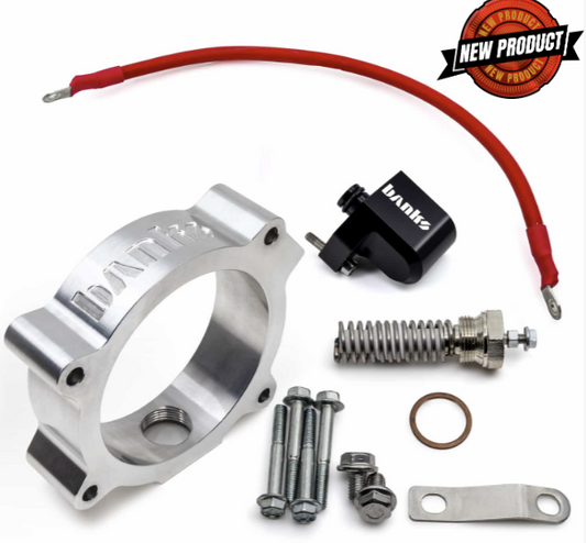 2007.5-2024 6.7L Cummins - Banks Billet Intake Heater Kit, Single Coil, 1500 Watt