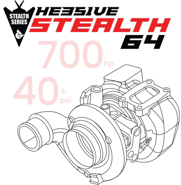 2007.5-2018 Cummins 6.7 - HE300VG Stealth Mach 1 64 Turbo